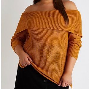 Charolette Russe Off Shoulder Sweater